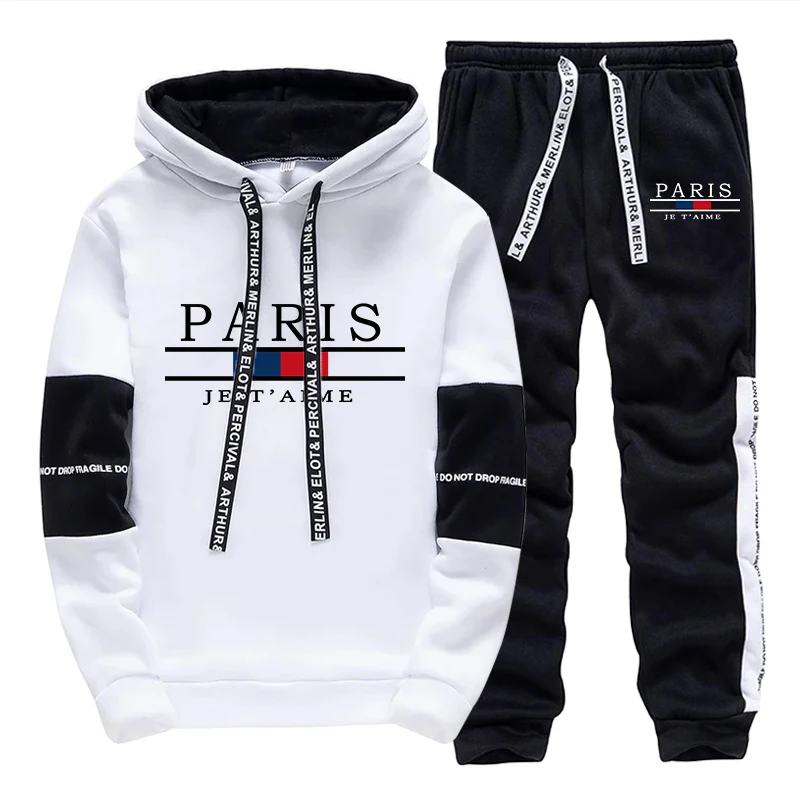 Winter Clothing Equipment - Çok Satan Erkek Eşofman Takımı Baskılı