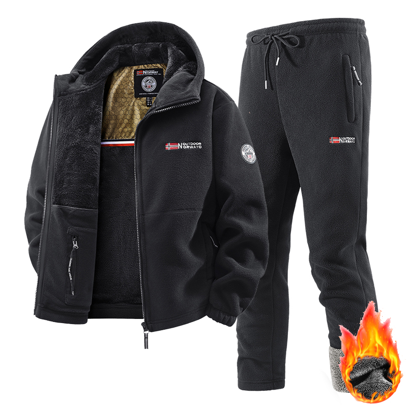 Winter Clothing Equipment - Yeni Kışlık Spor Giyim Seti Erkek