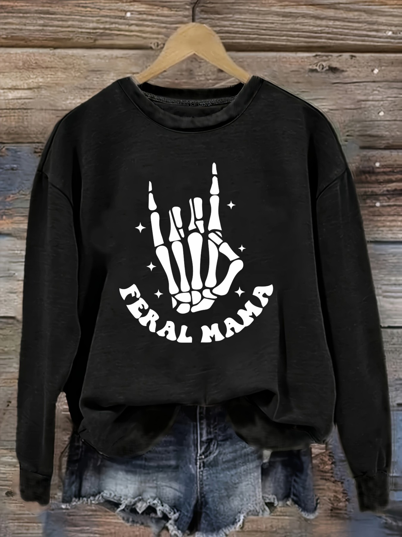 Winter Clothing Outfits - Kadın Günlük Uzun Kollu Bisiklet Yaka