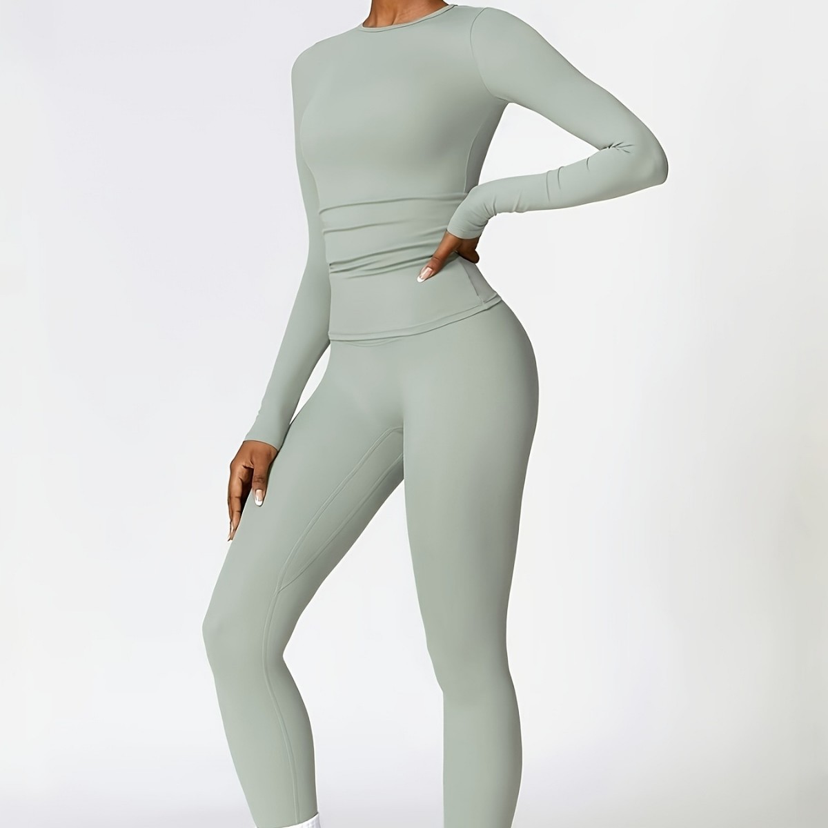 Dar kesim yoga kıyafeti ince u - Winter Clothing For incelemesi ve fiyatı