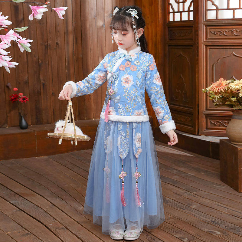 2024 çocuk sonbahar kış Hanfu  - Winter Clothing For Babies incelemesi ve fiyatı