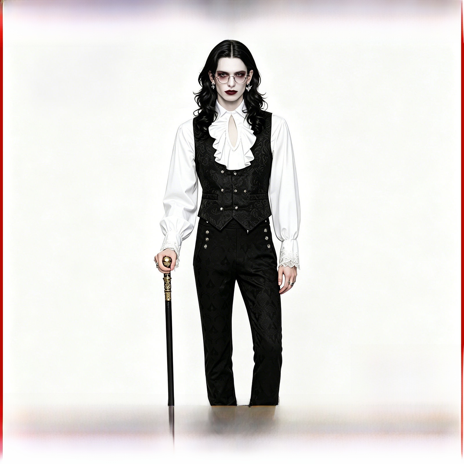 Erkek Modası Steampunk Tek Ren - Winter Clothing Manufacturers incelemesi ve fiyatı