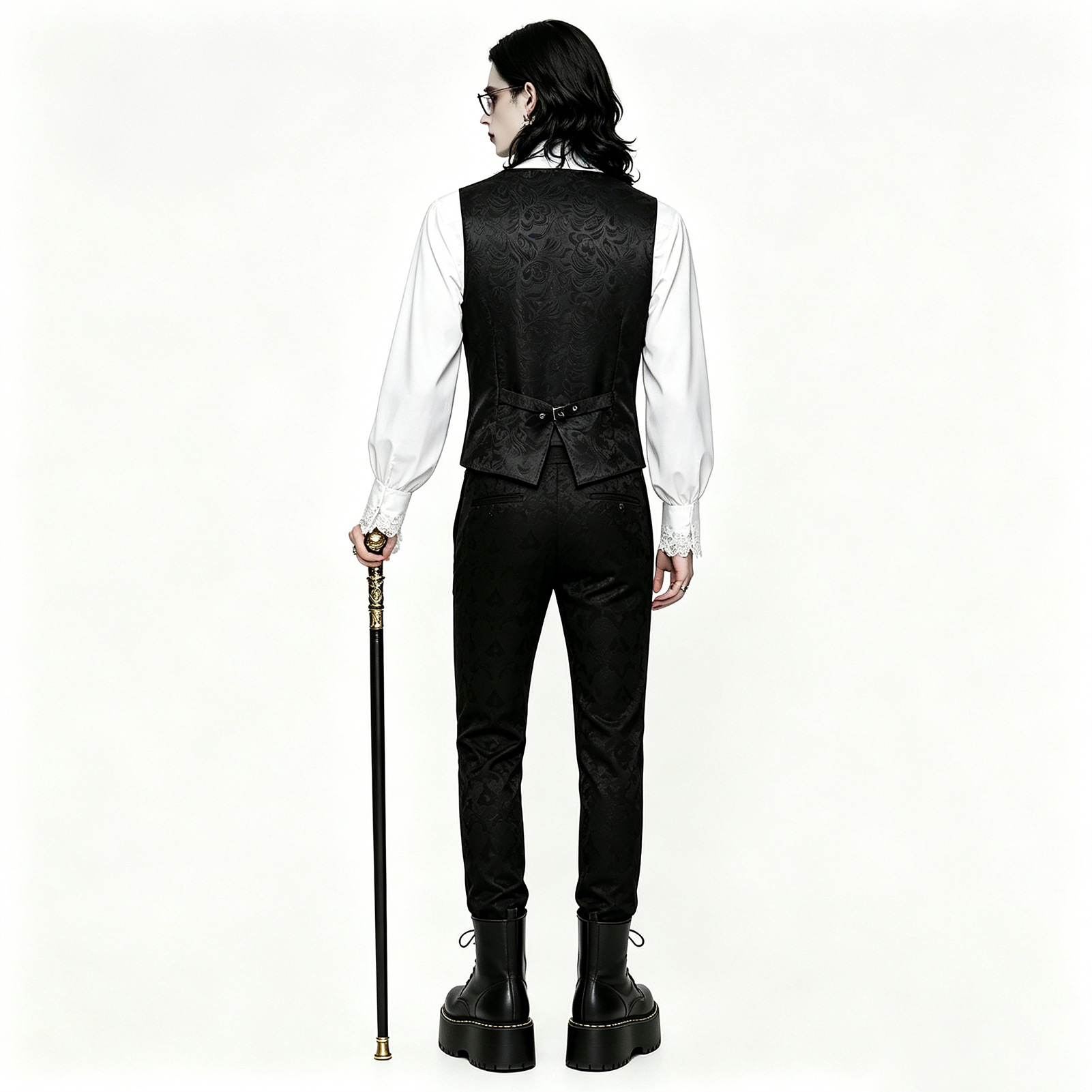 Erkek Modası Steampunk Tek Ren - Winter Clothing Manufacturers incelemesi ve fiyatı