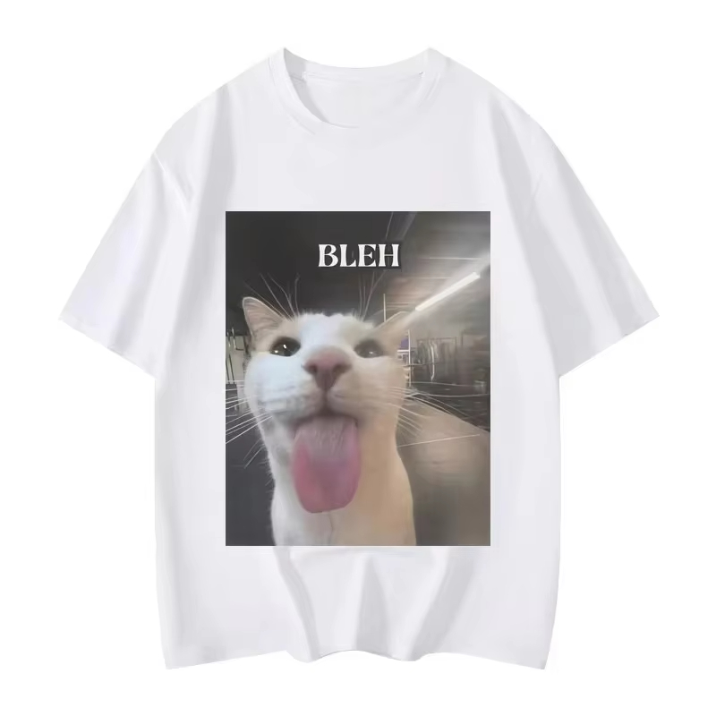 Bleh Komik Kedi Meme Baskılı T - Winter Clothing Meme incelemesi ve fiyatı