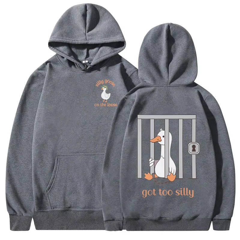 Silly Goose Hoodie Komik Meme  - Winter Clothing Meme incelemesi ve fiyatı