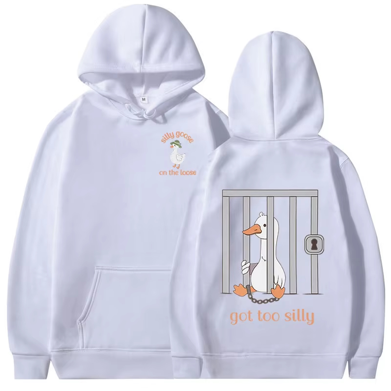 Silly Goose Hoodie Komik Meme  - Winter Clothing Meme incelemesi ve fiyatı