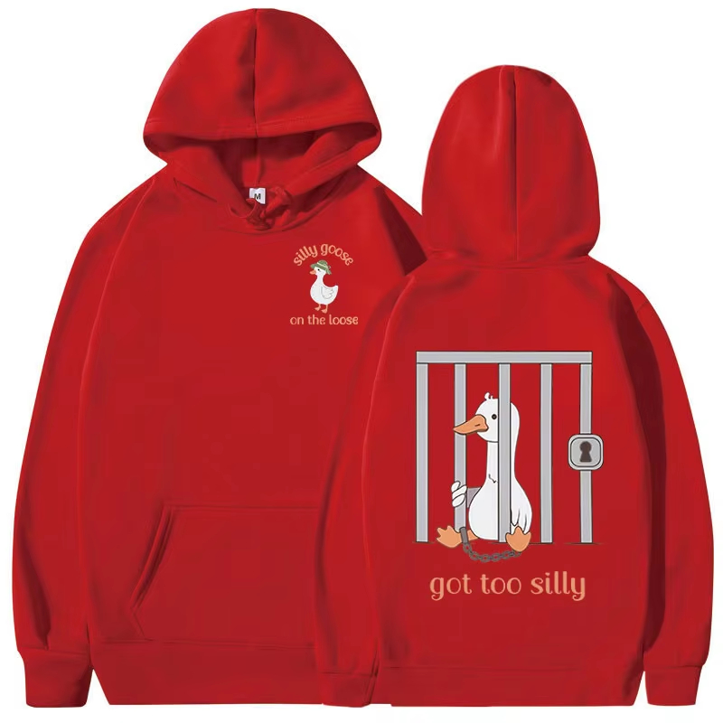 Silly Goose Hoodie Komik Meme  - Winter Clothing Meme incelemesi ve fiyatı