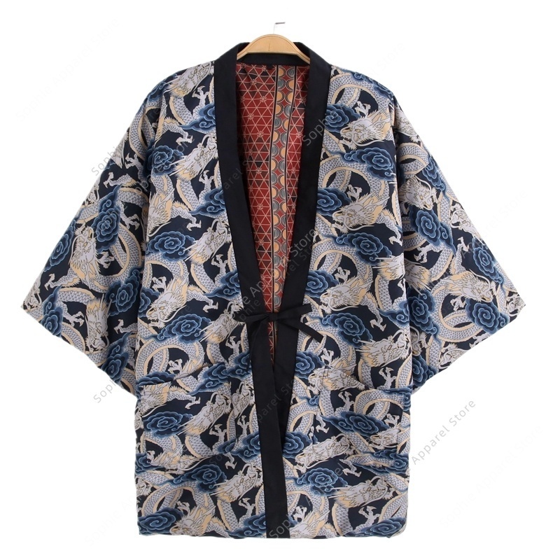 Sonbahar Kış Japon Ejderha Bas - Traditional Winter Japanese Clothing incelemesi ve fiyatı