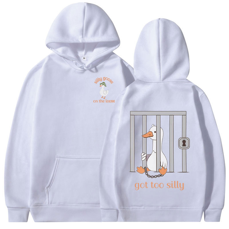 Silly Goose on The Loose Hoodi - Winter Clothing Meme incelemesi ve fiyatı