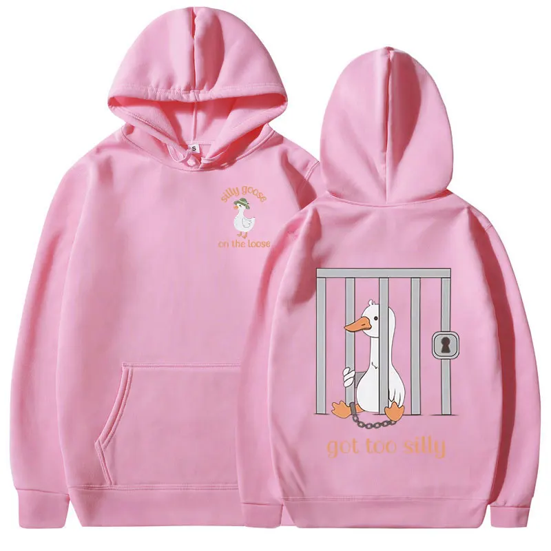 Silly Goose on The Loose Hoodi - Winter Clothing Meme incelemesi ve fiyatı