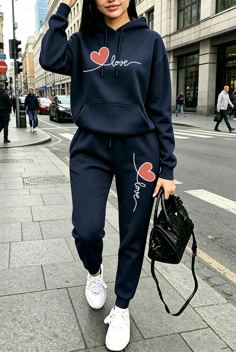 Kadın Eşofman Takımı Baskılı G - Winter Clothing For incelemesi ve fiyatı
