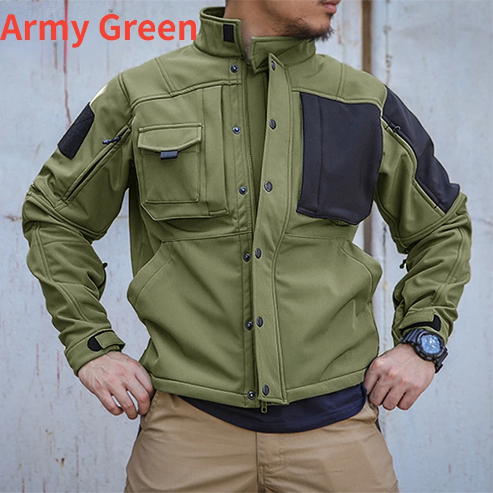 Erkek Taktik Setleri Kış Köpek - Windproof Jacket Softshell incelemesi ve fiyatı
