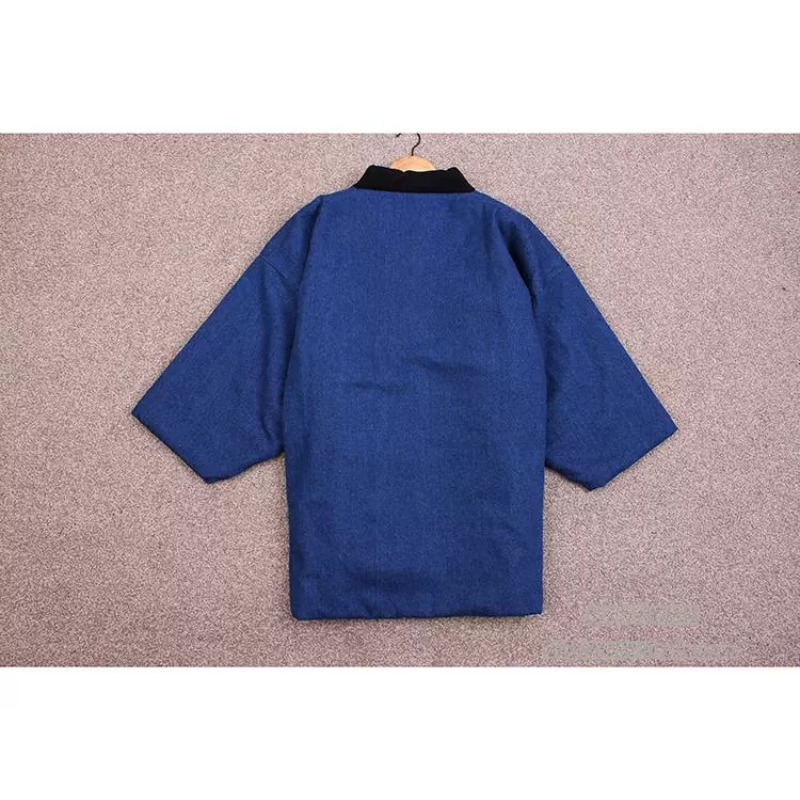 Erkek Kadın Denim Hanten Ceket - Traditional Winter Japanese Clothing incelemesi ve fiyatı