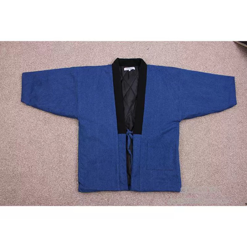 Erkek Kadın Denim Hanten Ceket - Traditional Winter Japanese Clothing incelemesi ve fiyatı